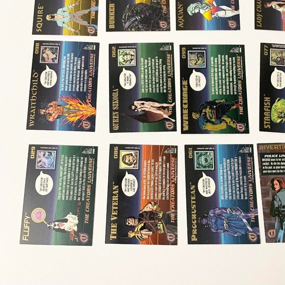 Vintage 1993 Lot of 46 Dynamic The Creators Universe Cards - Picture 10 of 16